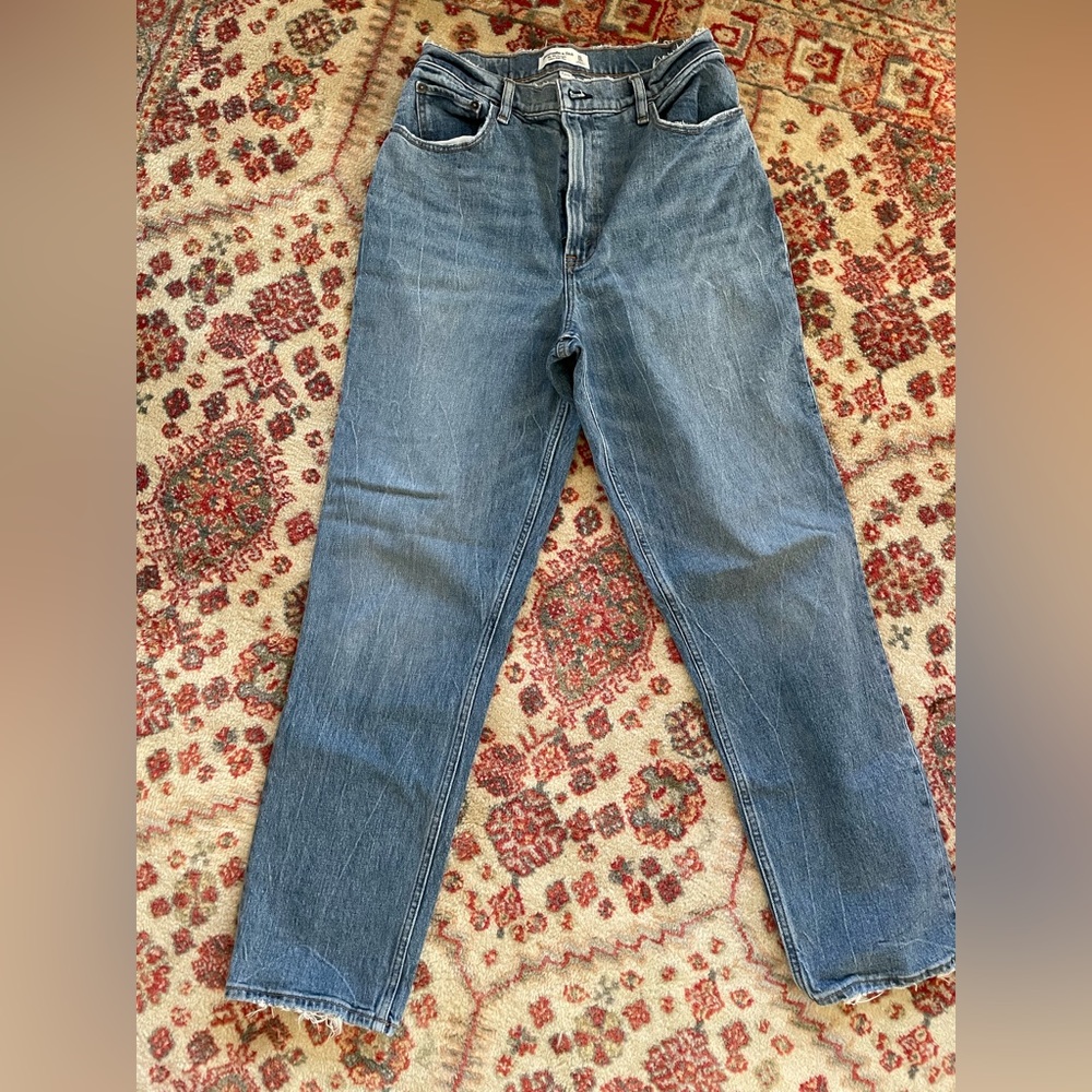Abercrombie & Fitch High Rise Curve Love Jeans